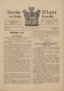 Kreis-Blatt des Kreises Posen-Ost 1910.09.10 Jg.22 Nr38