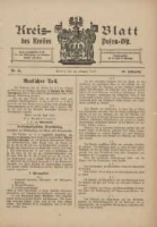 Kreis-Blatt des Kreises Posen-Ost 1910.10.22 Jg.22 Nr44