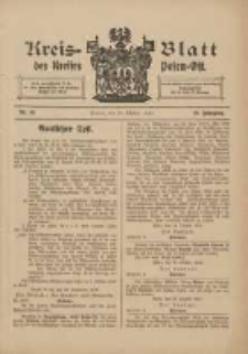 Kreis-Blatt des Kreises Posen-Ost 1910.10.29 Jg.22 Nr45