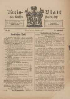 Kreis-Blatt des Kreises Posen-Ost 1910.12.17 Jg.22 Nr52