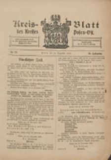 Kreis-Blatt des Kreises Posen-Ost 1910.12.24 Jg.22 Nr53
