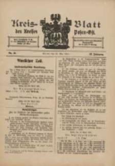 Kreis-Blatt des Kreises Posen-Ost 1911.05.20 Jg.23 Nr20