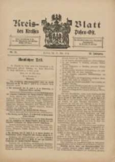 Kreis-Blatt des Kreises Posen-Ost 1911.05.27 Jg.23 Nr21