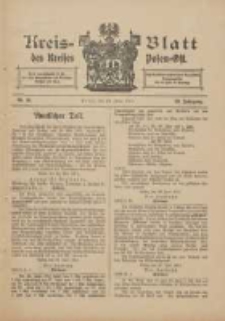Kreis-Blatt des Kreises Posen-Ost 1911.06.24 Jg.23 Nr25