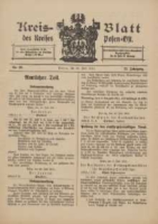 Kreis-Blatt des Kreises Posen-Ost 1911.07.22 Jg.23 Nr29