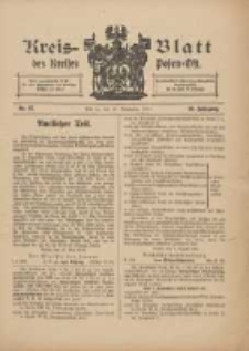 Kreis-Blatt des Kreises Posen-Ost 1911.09.16 Jg.23 Nr37