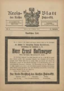 Kreis-Blatt des Kreises Posen-Ost 1912.02.03 Jg.24 Nr5