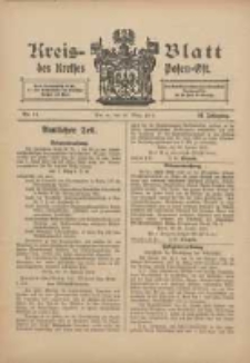 Kreis-Blatt des Kreises Posen-Ost 1912.03.16 Jg.24 Nr11