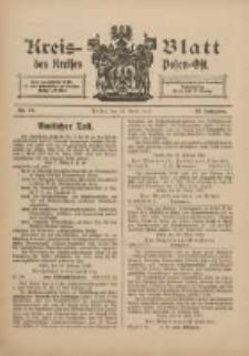 Kreis-Blatt des Kreises Posen-Ost 1912.04.13 Jg.24 Nr15