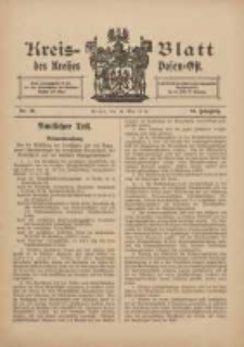 Kreis-Blatt des Kreises Posen-Ost 1912.05.11 Jg.24 Nr19