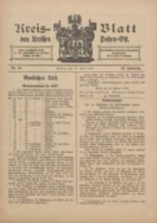 Kreis-Blatt des Kreises Posen-Ost 1912.06.15 Jg.24 Nr24