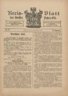 Kreis-Blatt des Kreises Posen-Ost 1912.09.14 Jg.24 Nr37