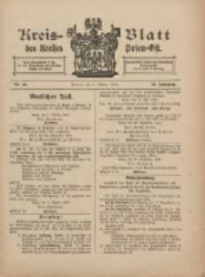 Kreis-Blatt des Kreises Posen-Ost 1912.10.05 Jg.24 Nr40