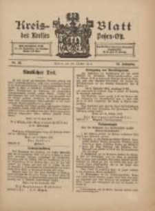 Kreis-Blatt des Kreises Posen-Ost 1912.10.26 Jg.24 Nr43