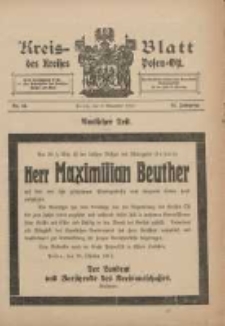 Kreis-Blatt des Kreises Posen-Ost 1912.11.02 Jg.24 Nr44
