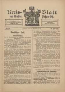 Kreis-Blatt des Kreises Posen-Ost 1912.11.23 Jg.24 Nr47