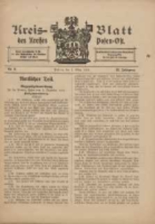 Kreis-Blatt des Kreises Posen-Ost 1913.03.01 Jg.25 Nr9
