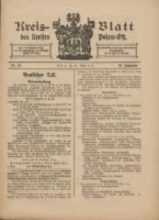 Kreis-Blatt des Kreises Posen-Ost 1913.03.22 Jg.25 Nr12