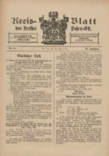 Kreis-Blatt des Kreises Posen-Ost 1913.07.26 Jg.25 Nr31