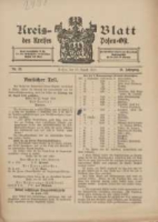 Kreis-Blatt des Kreises Posen-Ost 1913.08.23 Jg.25 Nr35