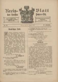 Kreis-Blatt des Kreises Posen-Ost 1913.08.30 Jg.25 Nr36