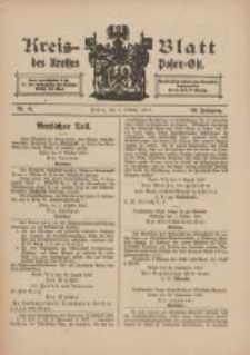 Kreis-Blatt des Kreises Posen-Ost 1913.10.04 Jg.25 Nr41
