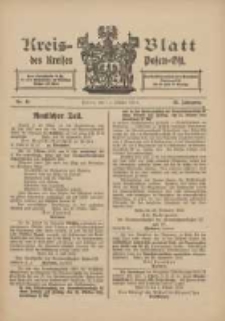 Kreis-Blatt des Kreises Posen-Ost 1913.10.11 Jg.25 Nr42