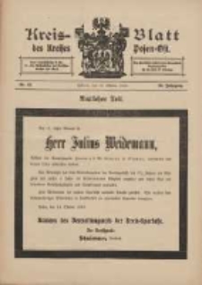 Kreis-Blatt des Kreises Posen-Ost 1913.10.18 Jg.25 Nr43