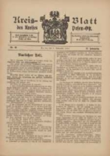 Kreis-Blatt des Kreises Posen-Ost 1913.11.08 Jg.25 Nr46