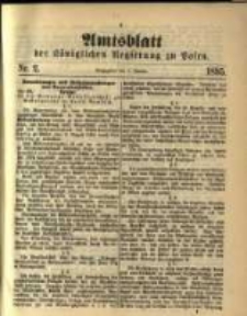Amtsblatt der Königlichen Regierung zu Posen. 1895.01.08 Nro.2