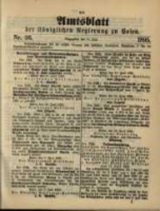 Amtsblatt der Königlichen Regierung zu Posen. 1895.06.25 Nro.26