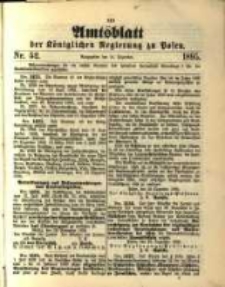 Amtsblatt der K&ouml;niglichen Regierung zu Posen. 1895.12.24 Nro.52