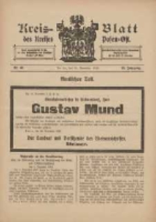 Kreis-Blatt des Kreises Posen-Ost 1913.11.22 Jg.25 Nr48
