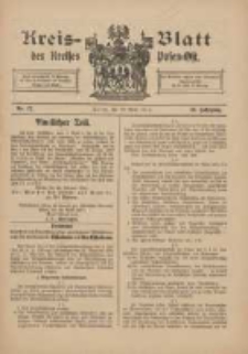 Kreis-Blatt des Kreises Posen-Ost 1914.04.25 Jg.26 Nr17