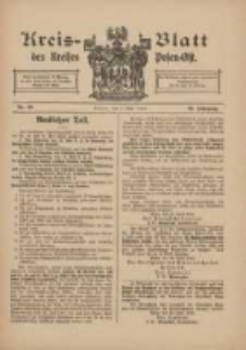 Kreis-Blatt des Kreises Posen-Ost 1914.05.09 Jg.26 Nr19