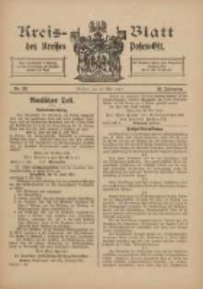 Kreis-Blatt des Kreises Posen-Ost 1914.05.30 Jg.26 Nr22