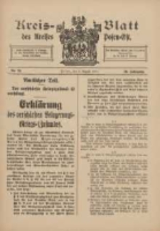 Kreis-Blatt des Kreises Posen-Ost 1914.08.01 Jg.26 Nr31