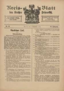 Kreis-Blatt des Kreises Posen-Ost 1914.09.05 Jg.26 Nr42