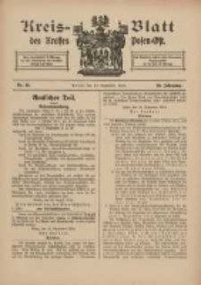 Kreis-Blatt des Kreises Posen-Ost 1914.09.17 Jg.26 Nr45