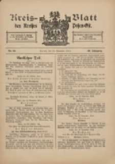 Kreis-Blatt des Kreises Posen-Ost 1914.11.21 Jg.26 Nr55