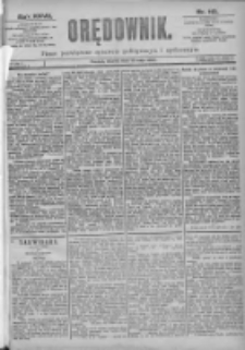 Orędownik: pismo dla spraw politycznych i sp&oacute;łecznych 1897.05.18 R.27 Nr112