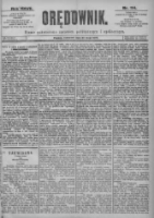 Orędownik: pismo dla spraw politycznych i spółecznych 1897.05.20 R.27 Nr114