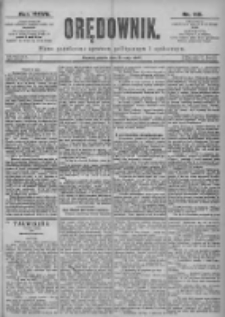 Orędownik: pismo dla spraw politycznych i spółecznych 1897.05.21 R.27 Nr115