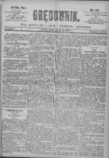 Orędownik: pismo dla spraw politycznych i spółecznych 1897.05.29 R.27 Nr121