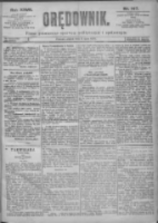 Orędownik: pismo dla spraw politycznych i sp&oacute;łecznych 1897.07.02 R.27 Nr147