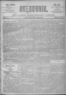 Orędownik: pismo dla spraw politycznych i spółecznych 1897.07.31 R.27 Nr172