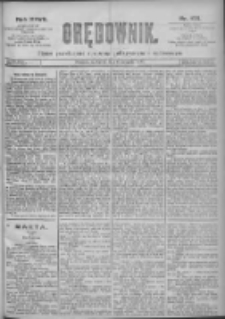 Orędownik: pismo dla spraw politycznych i spółecznych 1897.08.05 R.27 Nr176