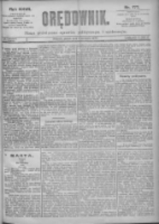 Orędownik: pismo dla spraw politycznych i spółecznych 1897.08.06 R.27 Nr177