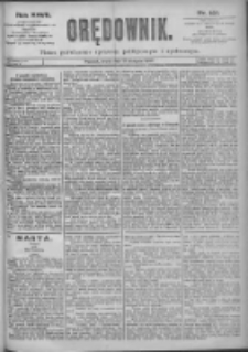 Orędownik: pismo dla spraw politycznych i spółecznych 1897.08.11 R.27 Nr181