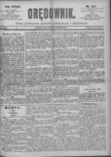 Orędownik: pismo dla spraw politycznych i spółecznych 1897.08.18 R.27 Nr187